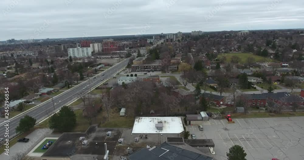 Panorama Of City Traffic On Cloudy Overcast Day Grey Clouds In Sky Panorama Of City Traffic On Cloudy Overcast Day Grey Clouds In Sky