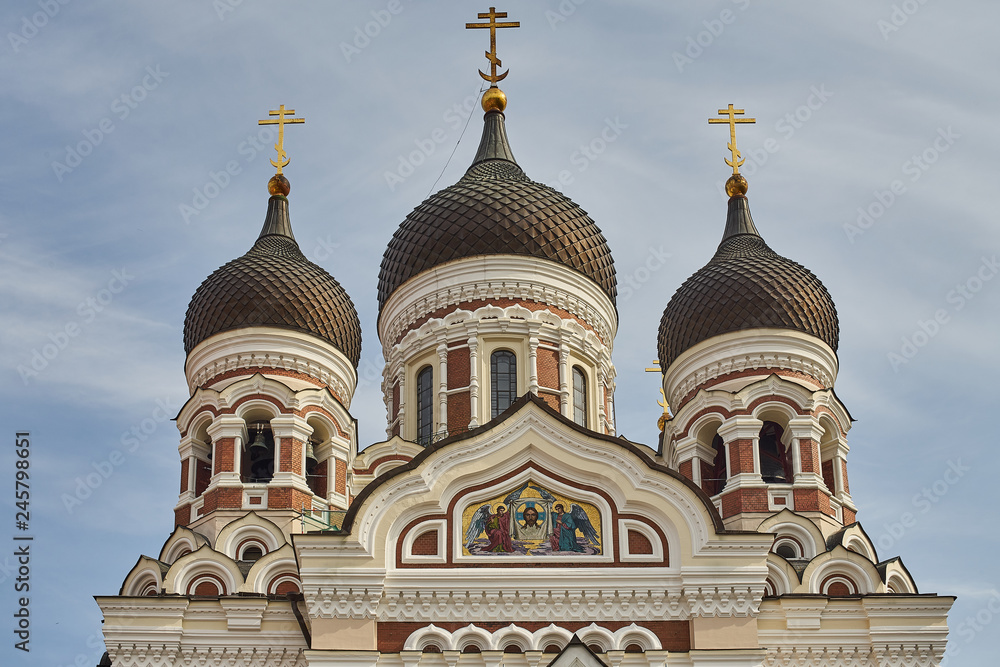 Alexander-Newski-Kathedrale Tallinn drei Türme