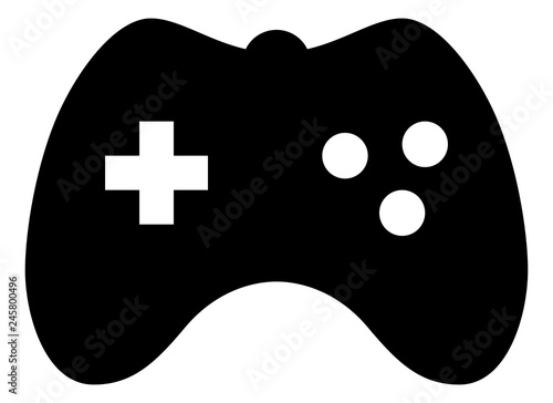 Video Game Controller Vector Icon.eps