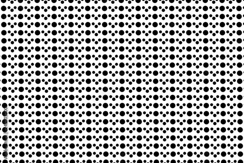 Abstract halftone pattern. Vector halftone dots background for design banners, posters, business projects, pop art texture, covers. Geometric black and white texture.