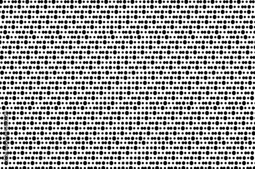 Abstract halftone pattern. Vector halftone dots background for design banners, posters, business projects, pop art texture, covers. Geometric black and white texture.