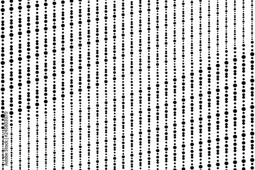 Abstract halftone pattern. Vector halftone dots background for design banners, posters, business projects, pop art texture, covers. Geometric black and white texture.