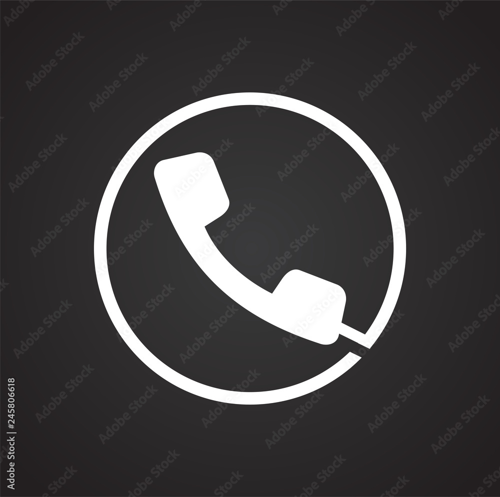 Phone icons set on white background for graphic and web design, Modern simple vector sign. Internet concept. Trendy symbol for website design web button or mobile app Phone icons set on white background for graphic and web design, Modern simple vector sign. Internet concept. Trendy symbol for website design web button or mobile app