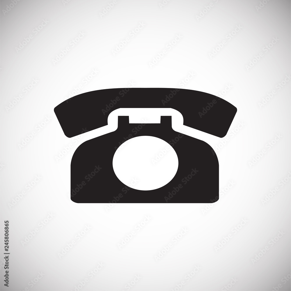 Phone icons set on white background for graphic and web design, Modern simple vector sign. Internet concept. Trendy symbol for website design web button or mobile app Phone icons set on white background for graphic and web design, Modern simple vector sign. Internet concept. Trendy symbol for website design web button or mobile app