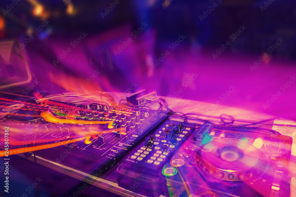 DJ console