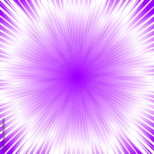Abstract circular geometric background. Circular geometric centric motion pattern. Starburst dynamic lines or rays.