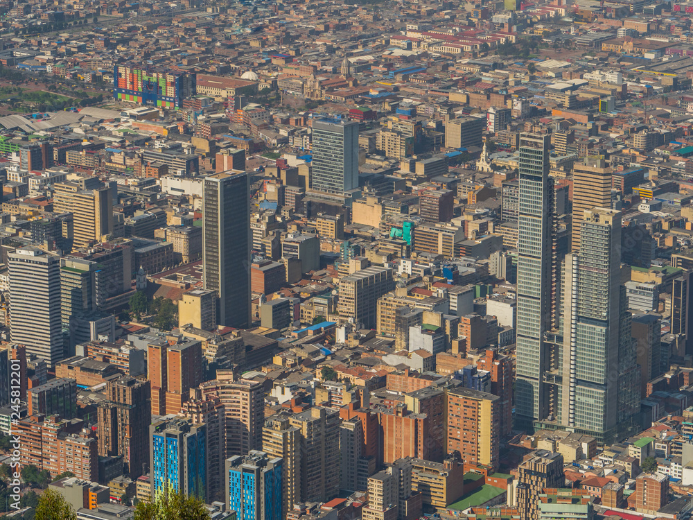 Naklejka premium Bogota, Monserrate