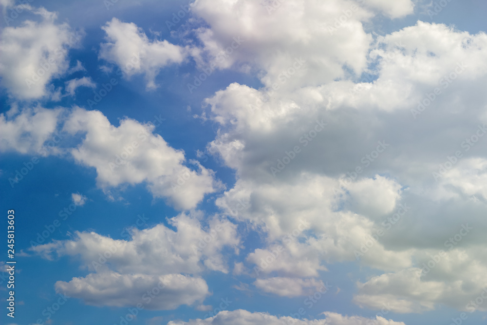 Natural background. Bright sky rainbow shades in the sun Natural background. Bright sky rainbow shades in the sun