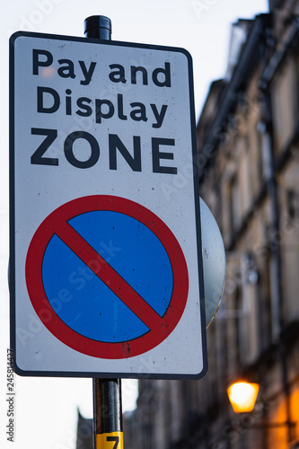 Pay and Display Zone