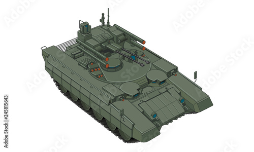 Russian Tank Support Fighting Vehicle