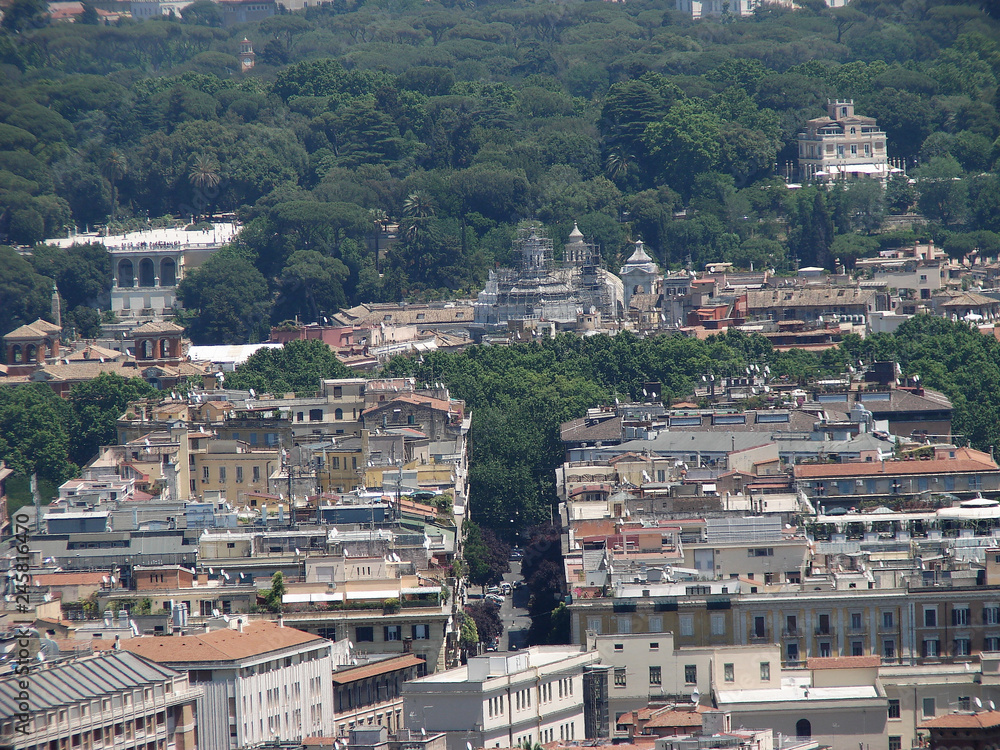 Obraz premium Rome, Italy look from above