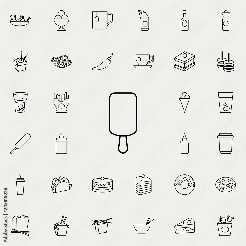 ice cream icon. Fast food icons universal set for web and mobile ice cream icon. Fast food icons universal set for web and mobile