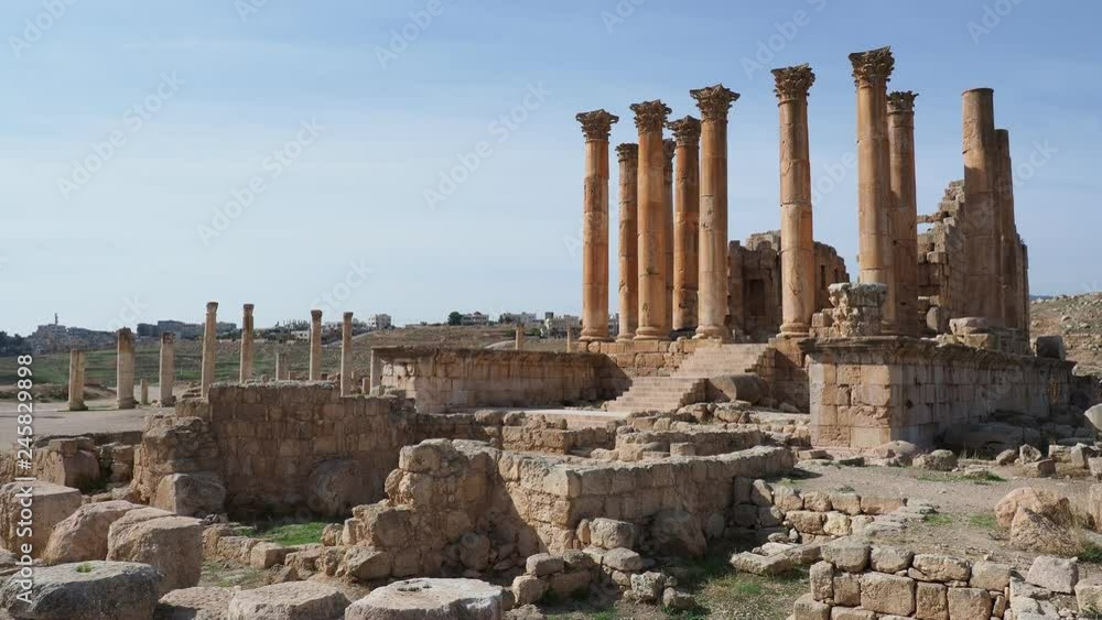 Temple of Artemis, Jerash, Jerash Governorate, Jordan Temple of Artemis, Jerash, Jerash Governorate, Jordan