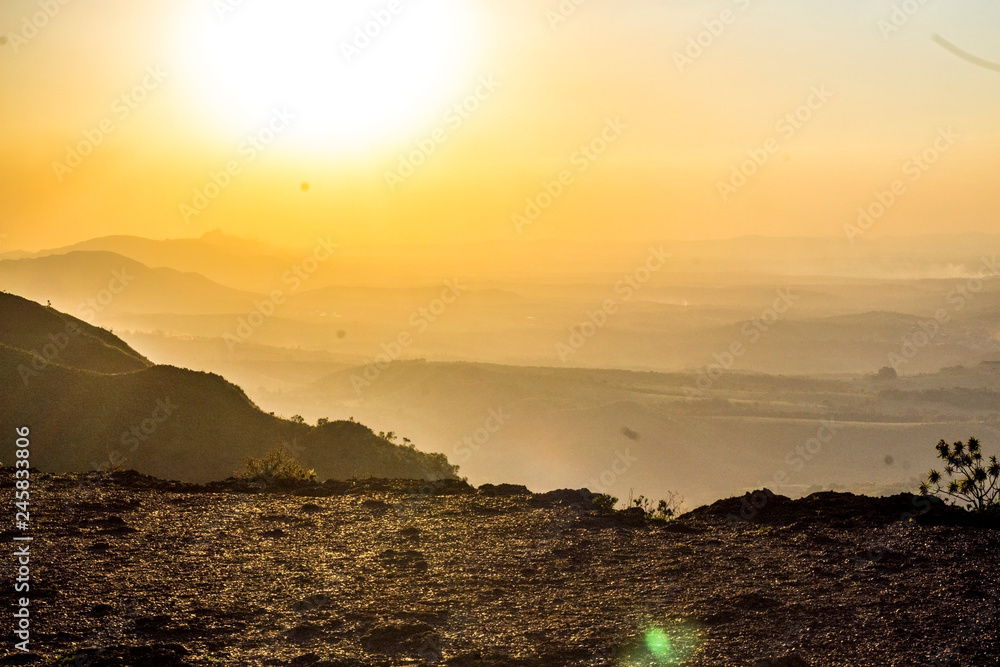 Obraz premium sunset 