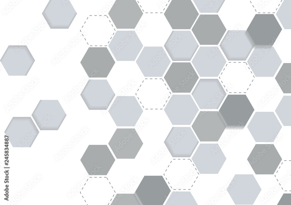Vector Abstract background hexagons design. 3d science futuristic energy technology. Hi-tech digital concept Vector Abstract background hexagons design. 3d science futuristic energy technology. Hi-tech digital concept