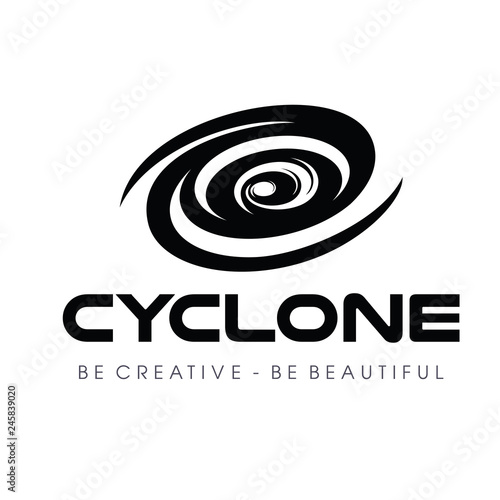 Cyclone, Tornado Logo Vector
