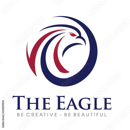 Eagle, Circe Eagle Logo Design Inspiration Vector