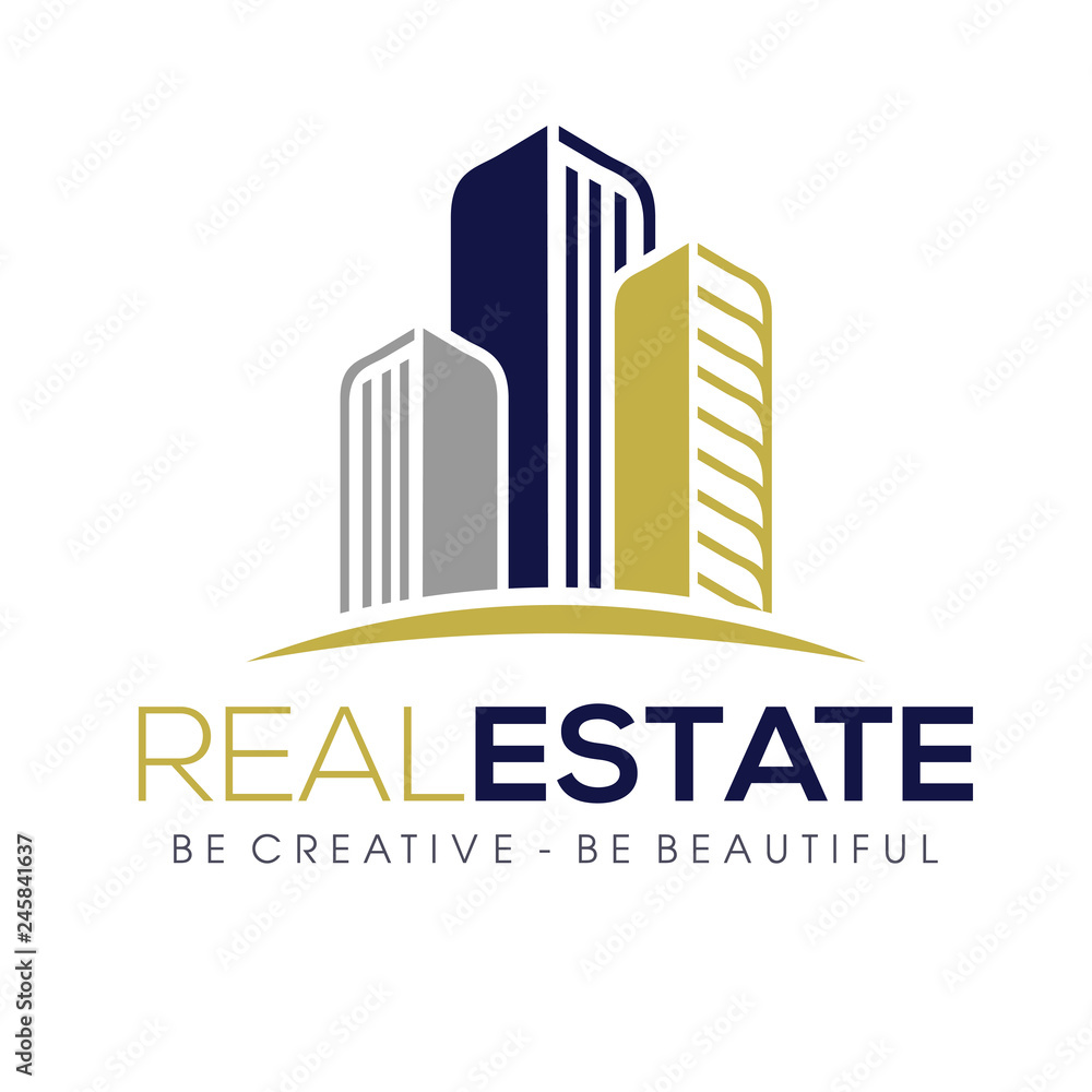 Fototapeta premium Real Estate & Mortgage Logo Vector Inspiration