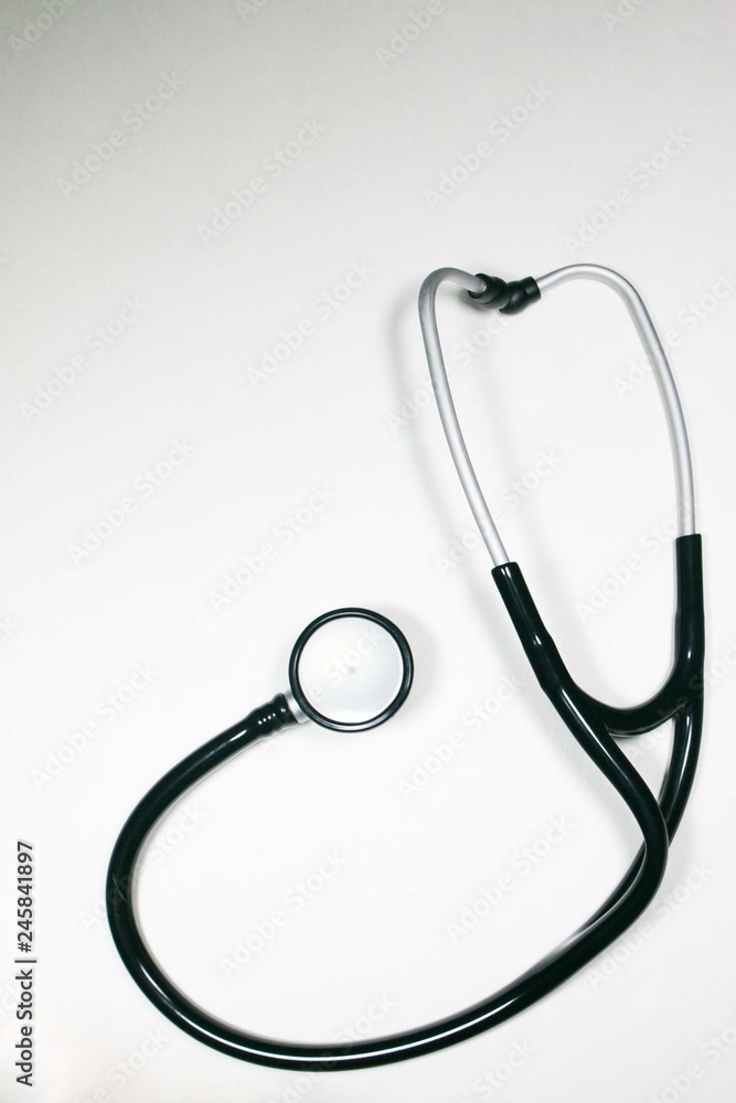 stethoscope on white background stethoscope on white background