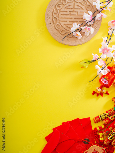 Chinese new year banner background