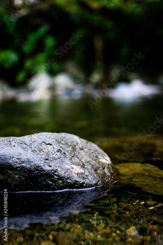 stones in the water