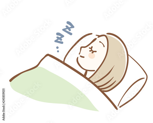 睡眠　女性　横向き