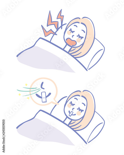 いびき　対策　女性