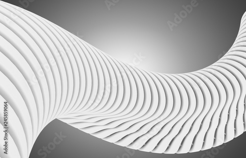 abstract swirl background. 3d illustration