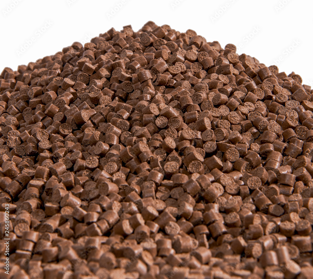 Raw materials for making wooden floors are stacked together Raw materials for making wooden floors are stacked together