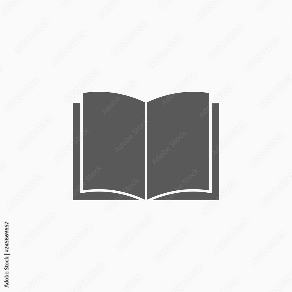 book icon, read vector book icon, read vector