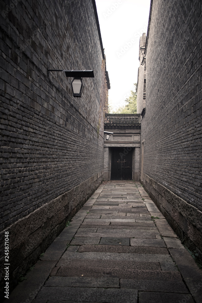 Ancient architecture of Wuzhen Tourism Scenic Area, Tongxiang City, Zhejiang Province, China