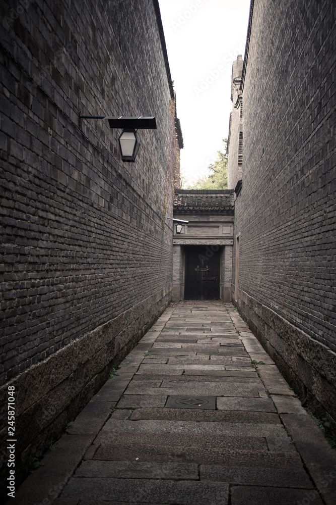 Obraz premium Ancient architecture of Wuzhen Tourism Scenic Area, Tongxiang City, Zhejiang Province, China