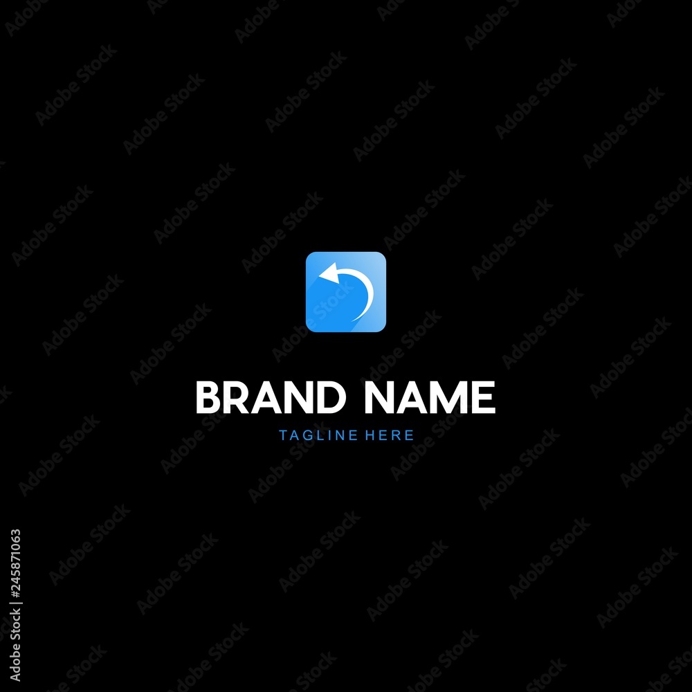 undo arrow logo undo arrow logo