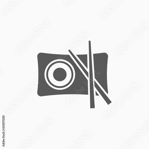 sushi icon, sushi vector