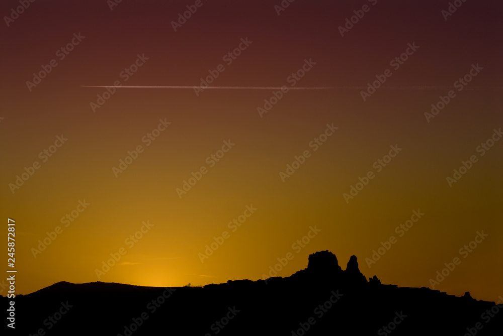 Fototapeta premium Desert Sunset
