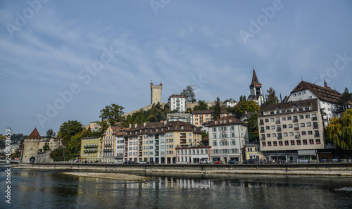 Historic city center of Lucerne, Switzerland