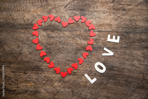 Valentines Day background w...