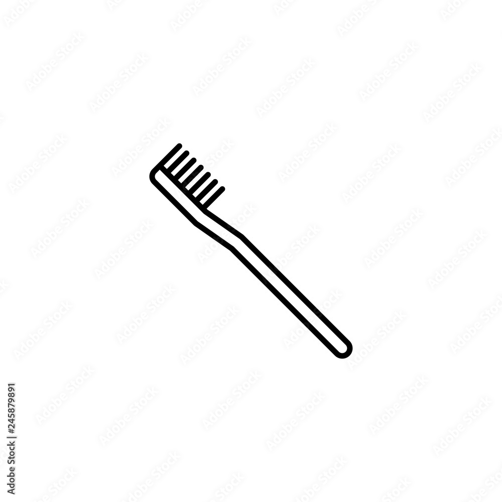 toothbrush icon vector illustration toothbrush icon vector illustration