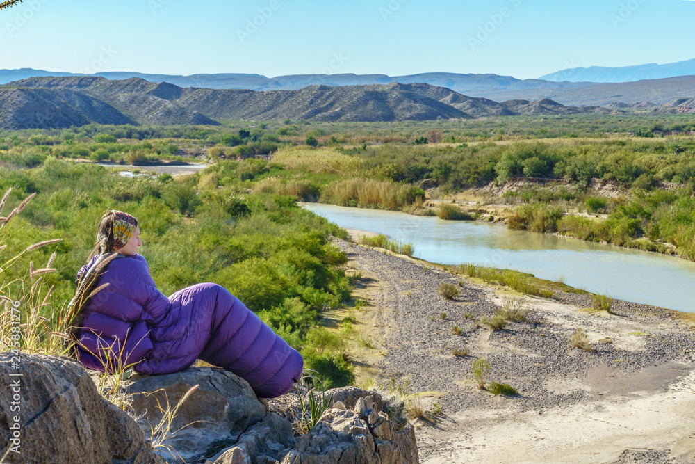 Fototapeta premium Boquillas Canyon Trail