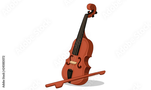 Violin Illustration