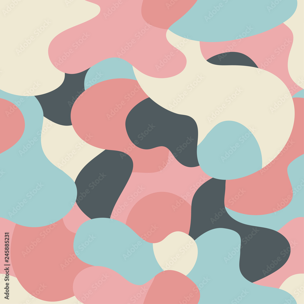 Pastel Artistic Camouflage