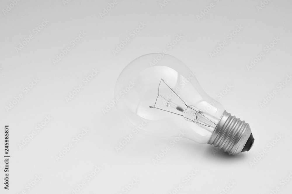 Ceiling lamp with shadow isolated on pale grey background Ceiling lamp with shadow isolated on pale grey background