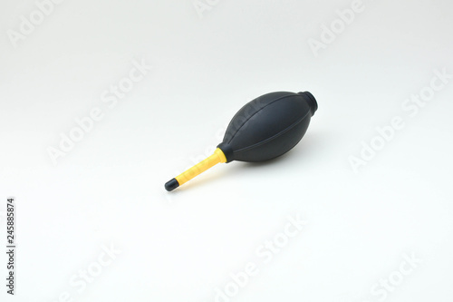 air blower pump dust cleaner on white background