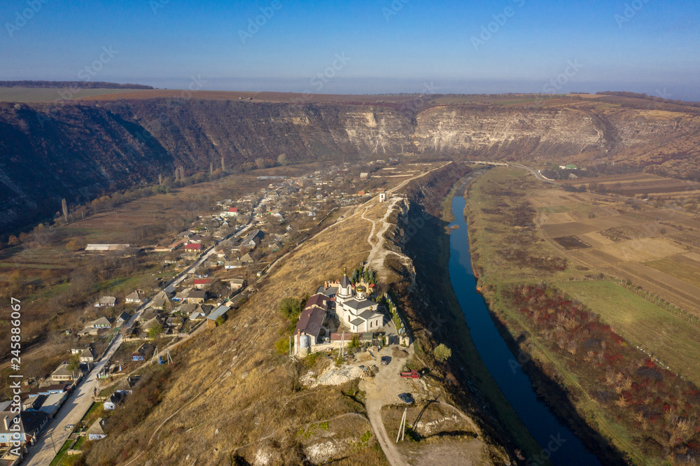 Moldova Republic tourism attraction the Old Orhei village and the Orhei Orthodox Monastery