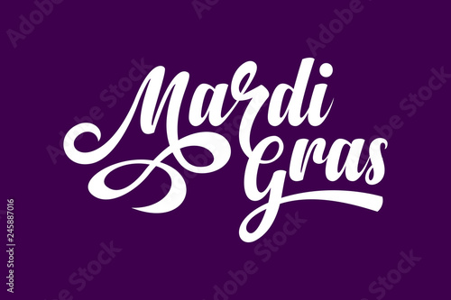 Mardi Gras text
