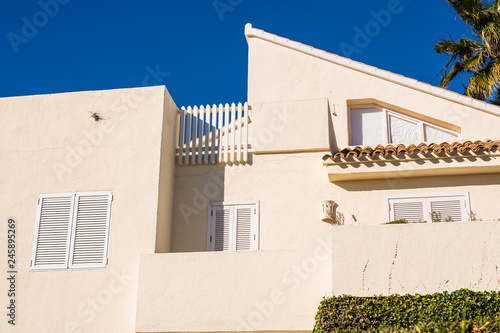 Design, architecture and exterior concept - Mediterranean balconies © satura_