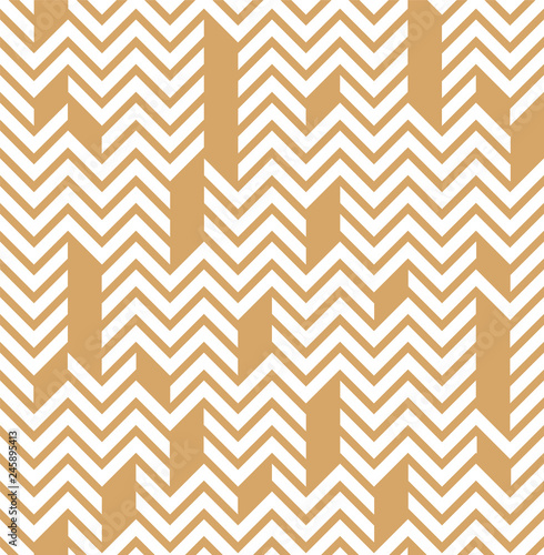 Geometric linear pattern. Ornament for fabric, wallpaper and packaging. Decorative element for interior and design projects. Seamless abstract pattern. Background, template. © ae
