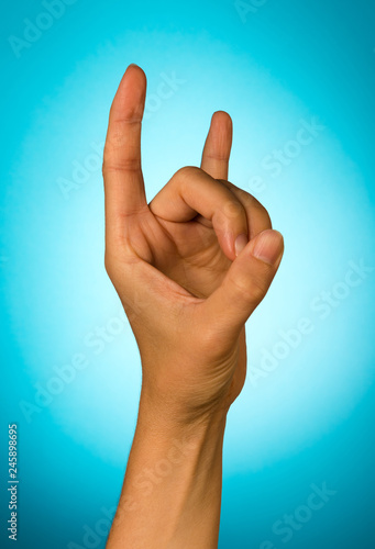 "MUDRA" - position of hands in yoga and meditation