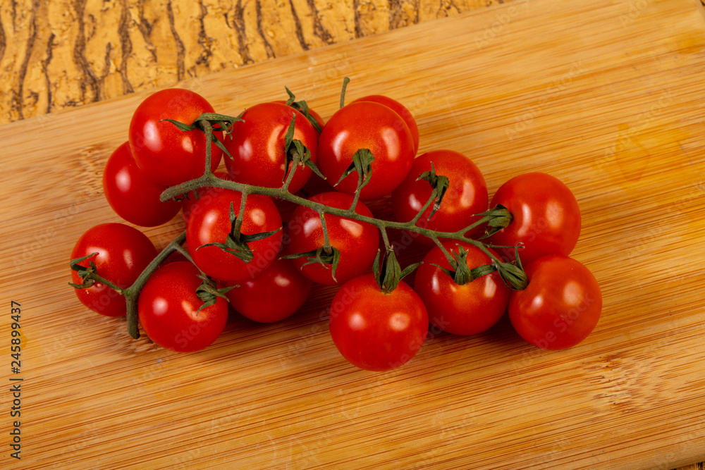 Ripe tomato branch Ripe tomato branch