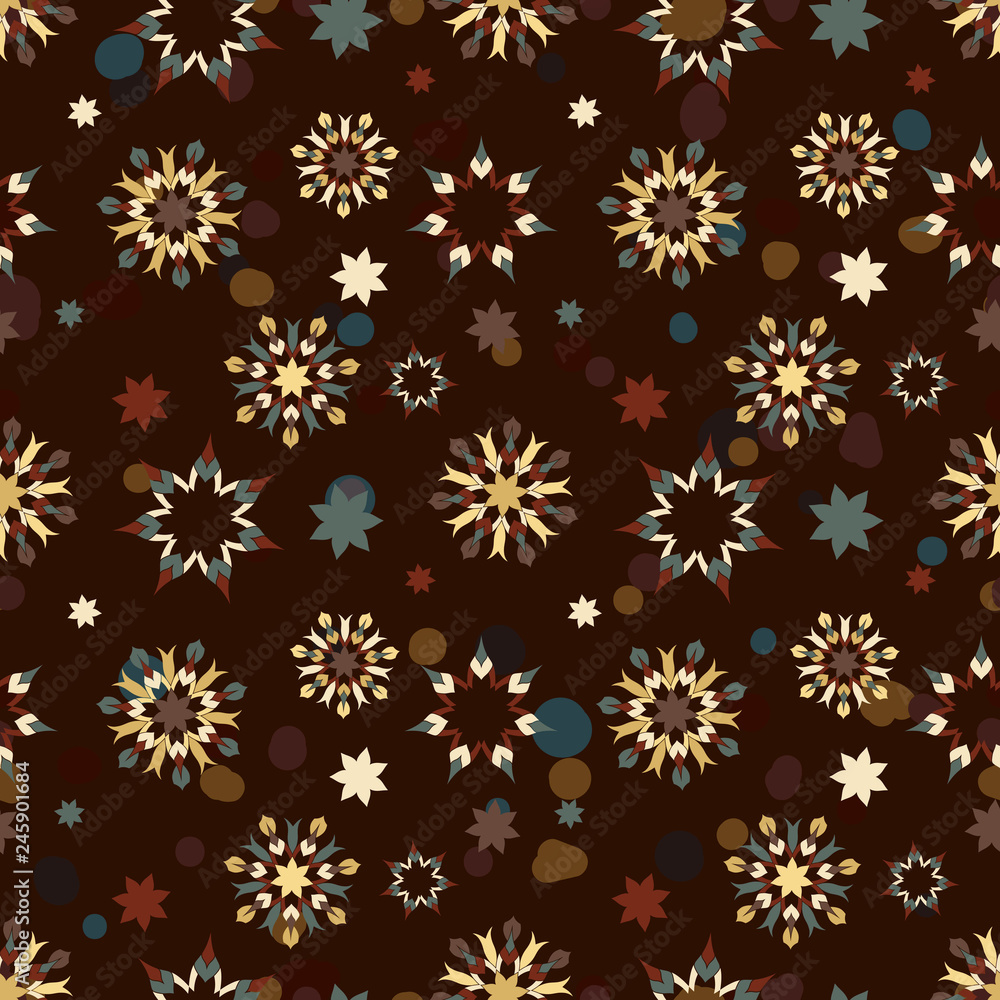 Abstract seamless background of abstract patterns Abstract seamless background of abstract patterns